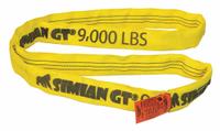 STREN-FLEX SIMIAN GT Round Sling: Type 5, Polyester, Nylon, 12 ft Sling Lg, 1 3/32 in Body Dia (MPN SFERSST3-12). Key specifications — Brand: STREN-FLEX SIMIAN GT.