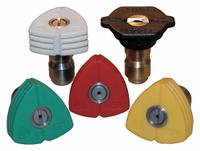 APPROVED VENDOR Pressure Washer Spray Nozzle: 3.5 Nozzle Size, 5,000 psi, 3.91 gpm, Fan, 5 PK (MPN 1MDF7). Key specifications — Inlet Gender: Male; Product Type: Quick Connect Spray Nozzle; Nozzle Spray Pattern: Fan.