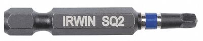 IRWIN Power Bit: Power Bit, Imperial/Metric, #2 Bit Size, S2 Bit Industry Size - Impact Bits