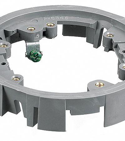 HUBBELL WIRING DEVICE-KELLEMS Adapter Ring: Round - Flanges and Trim Rings for Floor Boxes