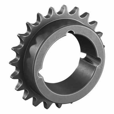 TRITAN Bushed Roller Chain Sprocket: For 40 Chain, 23 Teeth, 3.672 in Pitch Dia - Size 40 Bushed-Bore Roller Chain Sprockets