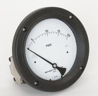 MIDWEST INSTRUMENT Differential Pressure Gauge: Back, 1/4 in NPT Female, Model 142, 4 1/2 in Dial (MPN 142-SC-00-OO-20P). Key specifications — Sensor Type: Diaphragm; Series: Model 142; Housing Material: 316 Stainless Steel; Certificate of Calibration: Not Included.