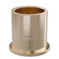 Flanged Sleeve Bearing: Bronze, SAE 841, 18 mm Bore, 22 mm OD, 25 mm Lg, -35°F to 300°F, 5 PK (MPN FFM1822-25B). Key specifications — System of Measurement: Metric; Material Grade: SAE 841; Flange Type: Flanged; Brand: OILITE.
