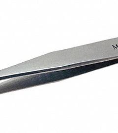 TECHNIK Tweezers: Stainless Steel, Point, Straight Tip, 0.66 mm Tip Thick (MPN 18023USA). Key specifications — attr1002355: Stainless Steel; attr1002345: TECHNIK; attr1002348: Stainless Steel; attr1002358: Smooth; attr1002361: MM-SA; attr1024781: Standard.