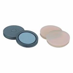 Lab Bottle Caps: 13 mm Dia, Red, Aluminum, Unlined, 100 Closures Included, Colored (MPN 224200LS-100). Key specifications — Closure Type: Flip Cap; Clarity: Colored; Septa Included: No; Vented: No; Brand: WHEATON; Closure Color: Red; Closure Liner Material: Unlined.