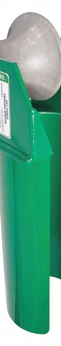 GREENLEE Cable Puller Sheave: 5 in Sheave Wd, 6,500 lb Max, Aluminum (MPN 441-6). Key specifications — attr531818: GREENLEE; attr534204: Feeding Sheave; attr534202: Aluminum.
