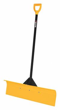 SWEEPEX Snow Shovel: Plastic, 9 1/4 in Blade Lg, 36 in Blade Wd, 2 cm Gauge, 46 in Handle Lg (MPN SP-36). Key specifications — Brand: SWEEPEX; Handle Grip: D Grip.