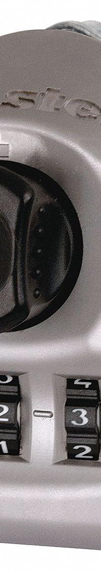 MASTER LOCK Locker Lock: Silver, Left, 1/4 in Mounting Hole Dia., 19/64 in Latch Bolt Projection (MPN 3631-01). Key specifications — Lock Activation: Manual; Locker Hinge: Left; Dial Color: Black; Combination Type: Resettable; Control Key Code: ML01; Includes Mounting Hardware: Yes; Brand: MASTER LOCK.