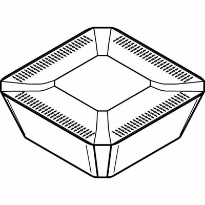 WIDIA Square Milling Insert: SEKR53AFNMS, SEKR1504AFNMS (MPN 6901200) - Square (S) Indexable Milling Inserts