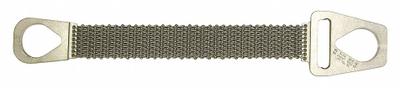 LIFT-ALL Wire Mesh Sling: Type 1, 10 ga Wire Gauge, Steel, 14 ft Sling Lg - Triangle & Choker Wire Mesh Slings