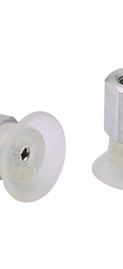 SCHMALZ Vacuum Pad Assembly: Flat - Flat Type Food-Safe Fast-Handling Vacuum Pad Assemblies