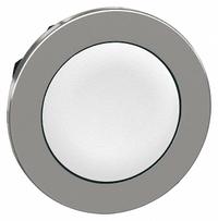 SCHNEIDER Flush Push Button: 30 mm Mounting Size, Metallic, Maintained (MPN ZB4FH01). Key specifications — Brand: SCHNEIDER; Action: Maintained; Series: XB4; Push Button Material Type: Metallic.