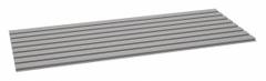 TENNSCO Decking: 60 in x 24 in x 9/16 in, 22 ga Decking, Steel, 4,150 lb Load Capacity (MPN BSD-6024). Key specifications — Decking Material: Steel; Frame Finish: Powder Coated; Color: Industrial Gray; Includes: (5) Panels; Brand: TENNSCO.
