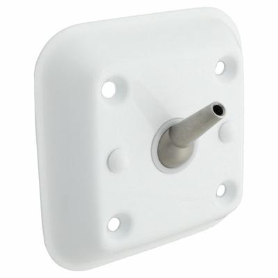 BESTCARE Bathroom Security Hook: 1 Hooks, Stainless Steel, Powder-Coated, 25 lb Release Point - Institutional Bathroom Hooks