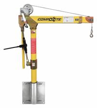 OZ LIFTING PRODUCTS Davit Crane Kit: Composite, Manual, 1,200 lb Max. Load Capacity, 0 in to 55 ft (MPN OZ1200DAV-SP3). Key specifications — Material: Composite; Brand: OZ LIFTING PRODUCTS; Included Base Type: Wall; Body Material: Composite.