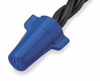 IDEAL Twist-On Wire Connectors: Blue, Wire Sizes 6 AWG – 6 AWG, 600 V, 25, PK (MPN 30-454). Key specifications — Brand: IDEAL; Maximum Wire Combination: (1) 6 AWG with (2) 8 AWG; Manufacturer Part Number: 30-454; Minimum Wire Combination: (3) 12 AWG.