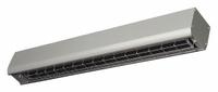 FOSTORIA Electric Infrared Heater: 3150W Watt Output, 480V AC, 1 Phase, Hardwired, 60° Beam Pattern (MPN FSA-3148-1). Key specifications — Wattage Output: 3150W; Voltage: 480V AC; Brand: FOSTORIA; Electrical Connection: Hardwired; Element Type: Flat Panel Emitter; Housing Color: Silver; Housing Material: Aluminum; Overall Dimensions - L x W x D: 47-1/16 in x 5-3/4 in x 9 in.