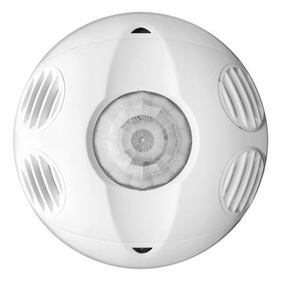 LEVITON Occupancy Sensor Lighting Control: Passive Infrared (PIR)/Ultrasonic, 24V DC - Wall-Mount Occupancy Sensors