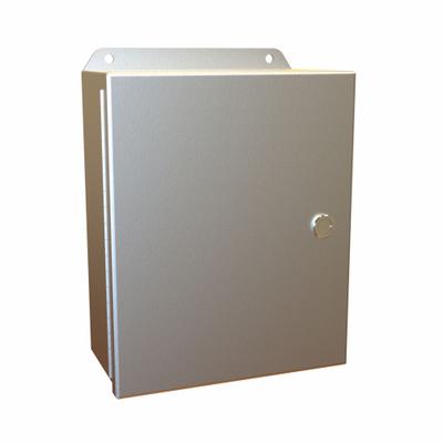 HAMMOND Electrical Enclosure: Aluminum, 10 in x 8 in x 4 in, NEMA 12/13/3R/4/4X - Aluminum Enclosures