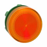 SCHNEIDER ELECTRIC Pilot Light Head: 22 mm Panel Mounting Hole Dia, Yellow, Fresnel, LED, XB5 Series (MPN ZB5AV053S). Key specifications — Brand: SCHNEIDER; Compatible Lamp Module Type: Universal LED Module; Compatible with Series: XB5.