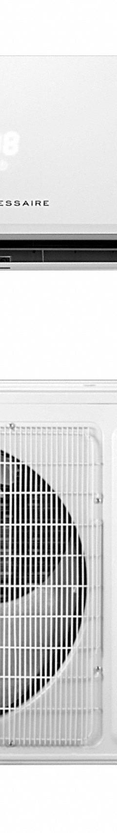 HESSAIRE Mini-Split Air Handler/Condenser: 6,500 BtuH to 18,000 BtuH, 600 sq ft – 800 sq ft, 230V AC (MPN H18TT2). Key specifications — Brand: HESSAIRE; Voltage: 230V AC; Special Features_Broad: Remote Control.