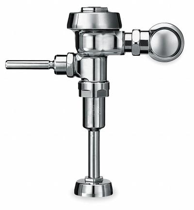 SLOAN Manual Flush Valve: Royal, Exposed, Top, 0.25 gpf Gallons per Flush - Urinal Manual Flush Valves