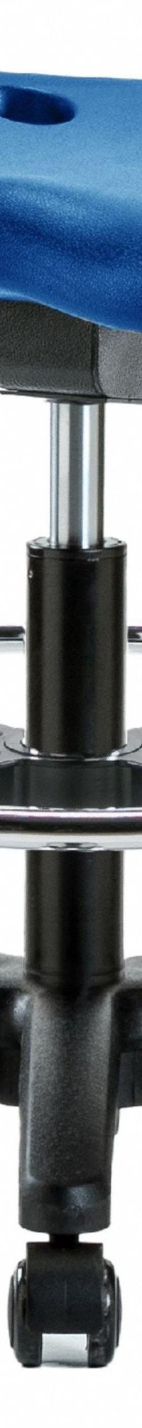 Tractor Stool: Polyurethane, Ht Range 19 in to 26 1/2 in, 17 in Seat Wd, 14 in Seat Dp, 0 Glides (MPN PTMBSO-RG-CF-RC-BLU). Key specifications — Brand: APPROVED VENDOR; Foot Support: Yes; Base Material: Fiberglass; ESD-Safe: Not ESD Safe; Number of Casters: 5.