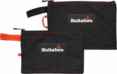 HULTAFORS TOOLS Tool Bag: 16 3/16 in W x 1/2 in D x 13 3/16 in H, Black, Ballistic Polyester, 2 PK (MPN HT5102). Key specifications — attr1116347: Black; attr1116368: HULTAFORS TOOLS.
