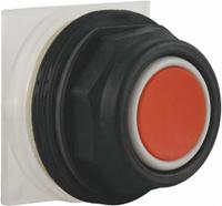 SCHNEIDER Flush Push Button: Red, 30 mm Mounting Size, Non-Metallic, Momentary (MPN 9001SKR1R). Key specifications — Brand: SCHNEIDER; Action: Momentary; Series: 9001SK; Push Button Material Type: Non-Metallic.
