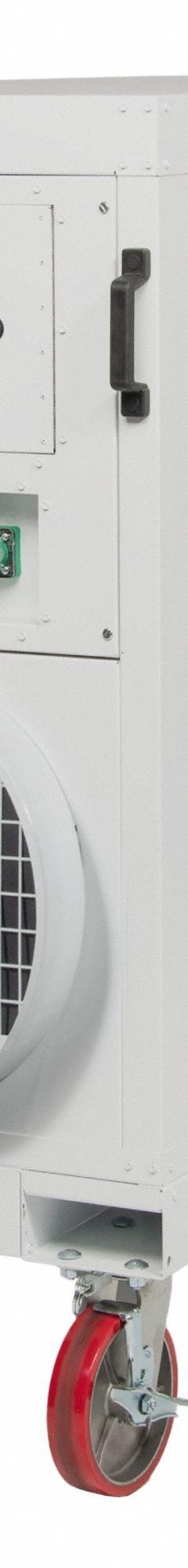 KWIKOOL Portable Air Conditioner: 4,800 sq ft – 6,000 sq ft, 135,000 BtuH, 460V AC, Cooling Only (MPN KPO12-43-3). Key specifications — Compatible Location: Indoor/Outdoor; Voltage: 460V AC; Includes Air Filter: Air Filter Included; Brand: KWIKOOL.