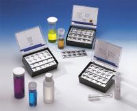 LOVIBOND Total Hardness Water Test Kit: Total Hardness, 1 to 50 mg/L, 1 mg/L, 30 Tests, 5 Pieces (MPN 414250). Key specifications — Includes: Reagents; Range: 1 to 50 mg/L; Sensitivity: 1 mg/L; Test Parameters: Total Hardness.