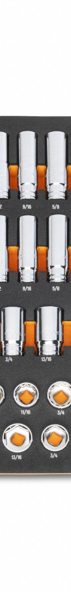 GEARWRENCH: 3/8 in Drive, 85 Piece, 12-Point/6-Point, SAE, 1/4" - 1" (MPN GWMSSKT38SAE). Key specifications — attr1224269: 3/8 in; attr1204685: Not Tether Capable; attr1204650: 1/4" - 1"; attr1204673: Socket Bits Not Included; attr1204688: GEARWRENCH; attr1224230: Friction; attr1224354: No Thin Wall; attr1206170: Deep Sockets.