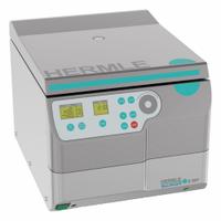 HERMLE Centrifuge: Z307, Universal, 4 x 200 mL, Programmable, Variable, Digital, Centrifuge Tubes. Key specifications — Brand: HERMLE; Capacity: 4 x 200 mL; Manufacturer Part Number: Z307; Voltage: 120V AC; Display Type: Digital; For Use With: Centrifuge Tubes; Mounting Type: Benchtop; Programmable: Yes.