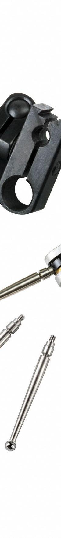 MITUTOYO Calibrated Indicator: 0 in to 0.03 in, Inch, 0.0005 in, 0-15-0 Dial Reading (MPN 513-412-10TCAL). Key specifications — attr1184109: 0-15-0; attr1184166: Contact Point, Knurled Clamp Ring, 0.157" Stem, 3/8" Stem, Swivel clamp, Inch Holding Bar, Calibration Certificate; attr1200917: Test Indicator; attr1184127: 513-412-10TCAL; attr1184167: MITUTOYO; attr1184108: 0.0005 in; attr1184144: Certificate of Calibration.