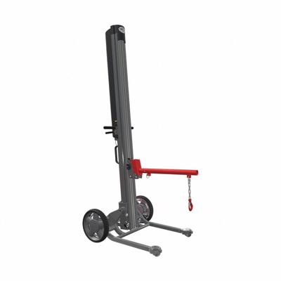 MAGLINER Powered Stacker: 350 lb, 72 in Max Lifting Ht, Adj Fork - Modular Electric-Lift & Manual-Push Fork-Over Stackers
