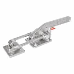 JW WINCO Latch Type Toggle Clamp: Horizontal, Includes Locking Handle, 25 mm Hook Adjustment - Max (MPN 852.3-4000-T6-NI). Key specifications — Brand: JW WINCO; Handle Style: Locking Horizontal Handle.