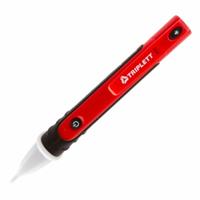 TRIPLETT Non-Contact Voltage Detector/Tester: 5 V to 600 V, Audible/Digital Display, CAT IV 600V (MPN 9602). Key specifications — Brand: TRIPLETT; Built-In Flashlight: Yes.