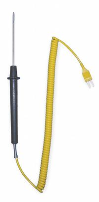 DICKSON Piercing Probe: 316 Stainless Steel Shaft/5 ft Coiled Cable, 4 in Overall Lg, 1PRT9, D605. Key specifications — Brand: DICKSON; Manufacturer Part Number: D605.