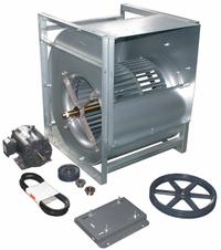 Blower: 22 in Wheel Dia, Belt Drive, Includes Drive Pack, 5 hp, 208-230/460V AC, 3 Ph (MPN 7J523). Key specifications — Brand: DAYTON; Motor Housing Design: Totally Enclosed Motor; Nominal Voltage: 208-230/460V AC.