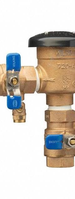 ZURN WILKINS Vacuum Breaker: 114-720A, FNPT x FNPT, For Water Media, 33°F – 110°F, Back-Siphonage. Key specifications — Brand: ZURN WILKINS; Connection Type: FNPT x FNPT.
