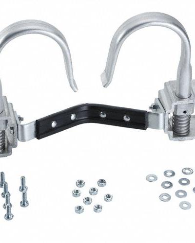 LOUISVILLE LADDER Ladder Pole Grip and Cable Hook: Rubber/Steel - Cable Hook & V-Rung Stabilizers