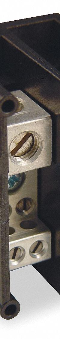 SQUARE D Power Distribution Block: Open, Lug, Lug, 6 AWG – 350 kcmil For Line Side Wire Sizes (MPN 9080LBA263101). Key specifications — attr1361688: Surface; attr1308686: SQUARE D; attr1361672: Copper.