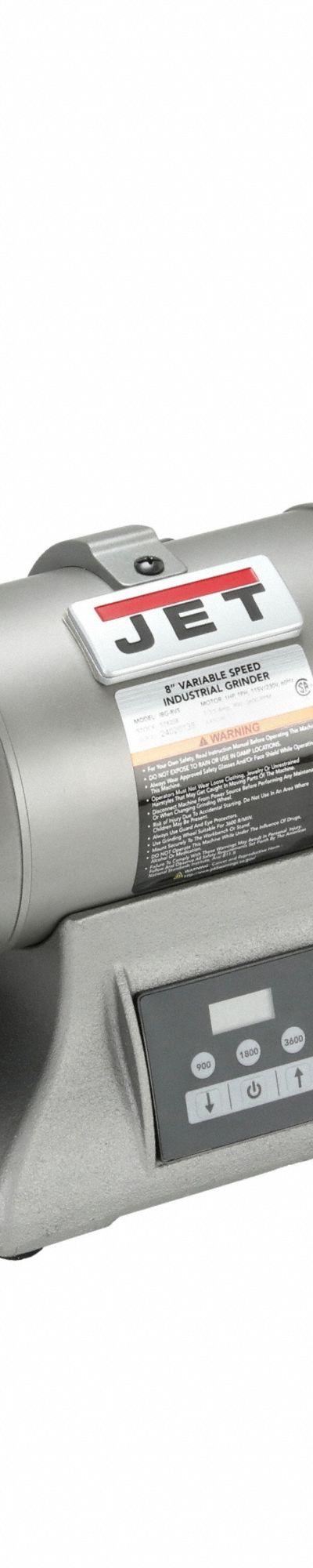 JET Bench Grinder: Variable Speed - Variable-Speed Bench Grinders with Dust Exhaust Port