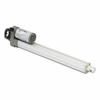 DUFF-NORTON Linear Actuator: LT, 112 lbf Rated Load, 9.8 in Stroke, 12V DC, IP66 (MPN LT100-1-250). Key specifications — Nut Material: Plastic.