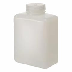 NALGENE Laboratory Bottle: 1 L, 32 fl oz, HDPE, Natural, 53 mm Screw Closure Size, Rectangular (MPN 2007-0032). Key specifications — Body Color: Natural; Brand: NALGENE; Closure Included: Yes; Graduated: No; Closure Attached: Attached.