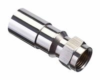 IDEAL Connector: Male, Connector, Silver, Compression, RG-6, 3 GHz Max Freq, F-Type, 10 PK (MPN 92-651). Key specifications — Product Type: Connector; Brand: IDEAL; Color: Silver; Finish: Nickel-Plated; Gender: Male.