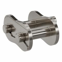 TSUBAKI Attachment Link: For Nickel-Plated Steel Roller Chains, D-1, 80, Single Strand, 1 in Pitch (MPN 80NPD1CL). Key specifications — attr305132: Attachment; attr305112: TSUBAKI.
