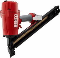 SENCO Air Nail Gun: Metal Connector, 34°, Paper, 1/4 in NPT, Sequential, Strip Collation (MPN JN91P1). Key specifications — attr1320923: SENCO; attr1320894: Sequential.
