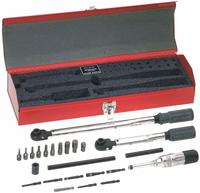 KLEIN TOOLS Electricians Tool Kit: 25 Total Pcs, Drivers and Bits/Wrenches, Tool Box (MPN 57060). Key specifications — attr646319: Sockets Not Included; attr548984: None; attr548989: None; attr646318: SAE; attr548987: None; attr548988: (2) Torque Wrenches; attr548990: None; attr552361: None.