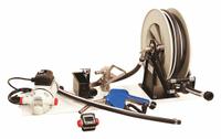 LIQUIDYNAMICS INC. Electric Drum Pump: 115 V AC, 1/10 hp HP, Polypropylene, 8 gpm Max. Flow Rate (MPN DR15R25TASXXRSV). Key specifications — Brand: LIQUIDYNAMICS INC.; Nozzle Material: Stainless Steel; Meter: Not Included; Pump Kit Type: Pump with Discharge Hose, Reel & Nozzle.